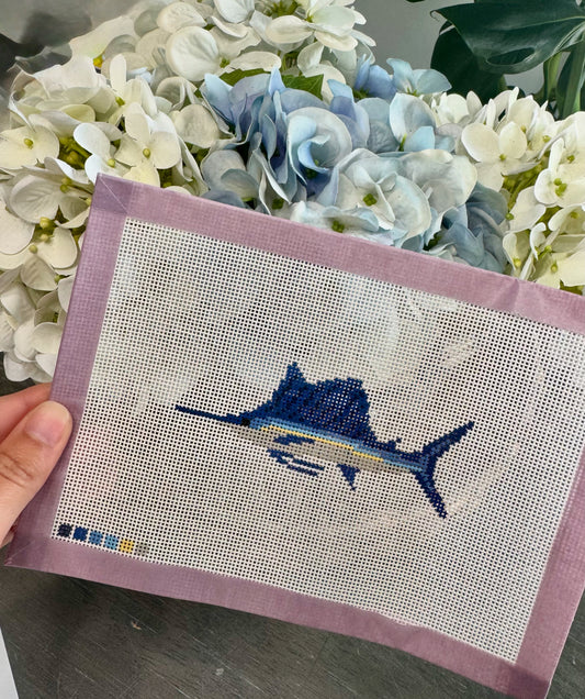 Sailfish Needlepoint Canvas