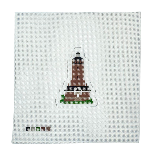 Currituck Beach Lighthouse Mini Needlepoint Canvas