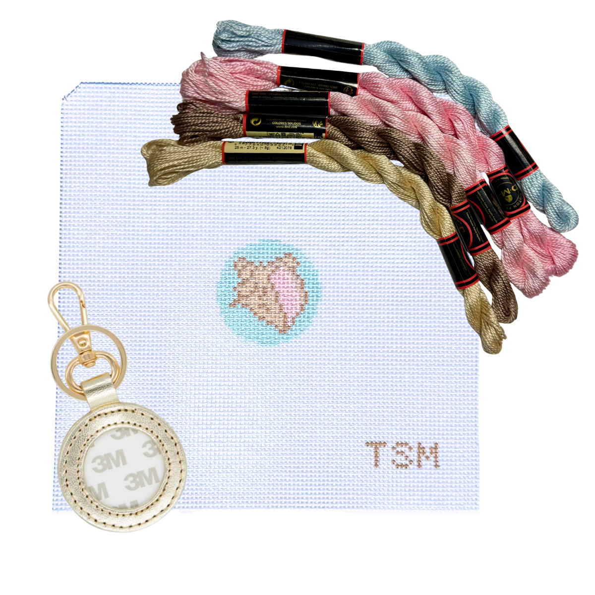 Conch Shell Key Fob KIT