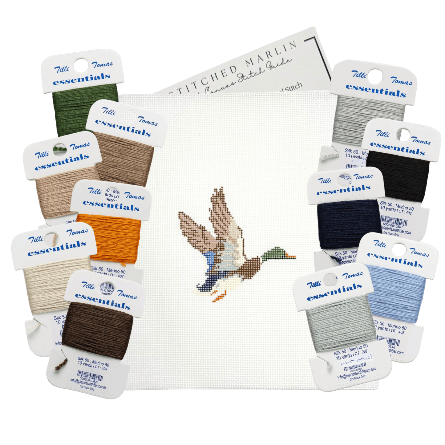 Mallard Needlepoint Canvas KIT - Essentials