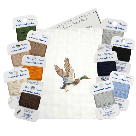Mallard Needlepoint Canvas KIT - Essentials