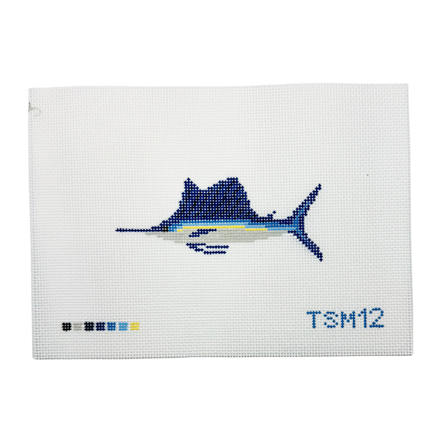 Sailfish Needlepoint Canvas